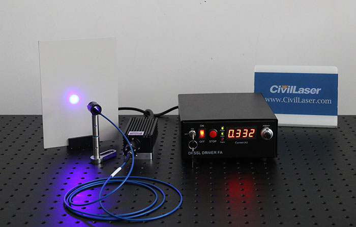 462nm fiber coupled laser